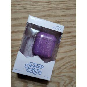 Glitter Purple Earbud Case Cover For AirPods 1st & 2nd Gen